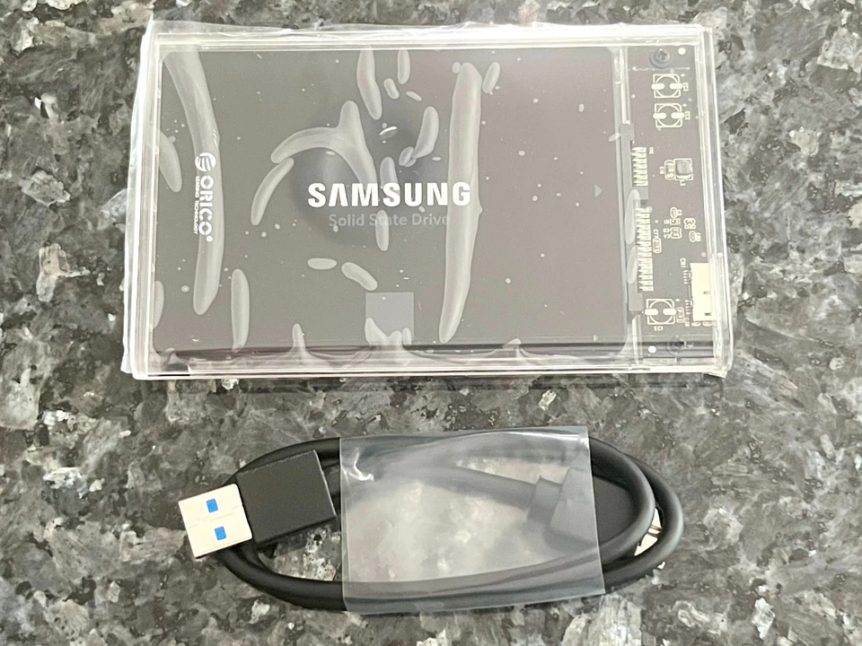 Orico / Samsung EVO 500GB USB 3.0 External SSD Storage Drive - Image 1 of 1