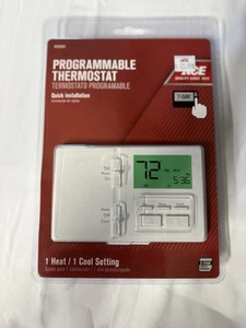 Ace Programmable Thermostat 1 Heat/ 1 Cool Setting 4693081 Sealed - Picture 1 of 4