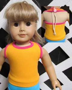 American Girl Halter Tops for 18" Dolls - Handmade - All Available Colors - Picture 1 of 7