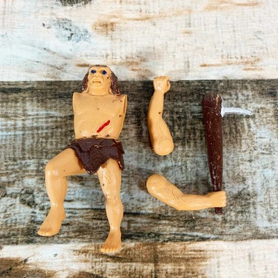 Aurora Prehistoric Scenes NEANDERTHAL MAN Plastic Model Kit - Incomplete - Image 1 of 2