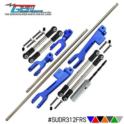 GPM Spring F+R Sway Bar &Arm & Stainless Steel Linkage For TRAXXAS UDR 85076-4 - Image 1 of 4