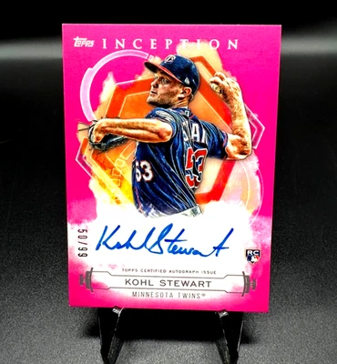2019 Topps Inception Rookie and Emerging Stars Autograph Magenta Kohl Stewart/99 - Image 1 of 3