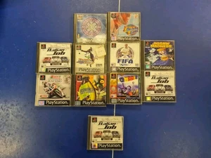 PlayStation One 11 X Job Bulk Lot Of Games. Awesome Oddesy FIFA Italian Job - Picture 1 of 4