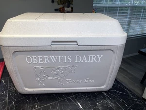Caja de lácteos Coleman Oberweis de colección enfriador cofre de hielo gris/blanco 5281.5283.5282 - Imagen 1 de 15