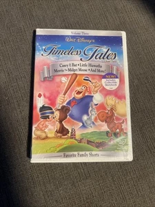 Timeless Tales: Volume Three (DVD, 2006, Walt Disney) Loose Disc Inside - Foto 1 di 2