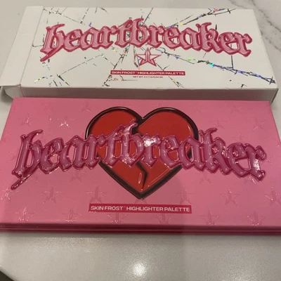 Jeffree Star Exclusive Heartbreaker SkinFrost Highlighter Palette New In Box - Image 1 of 4