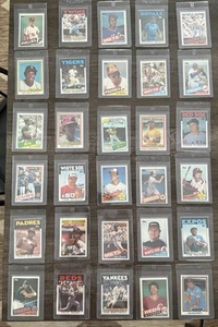 1980s Baseball 30 Card Lot Rickey Henderson Rookie 1980 Topps And More - Picture 1 of 21