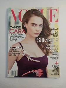 VOGUE Magazine July 2015 Cara Delevingne Hamilton Fever What To Wear This Summer - Imagen 1 de 10