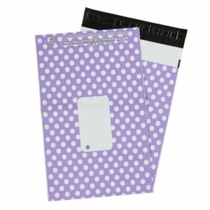 Purple Polka Dots Mailing Bags 13" x 17″ – 330mm x 440mm - Picture 1 of 1