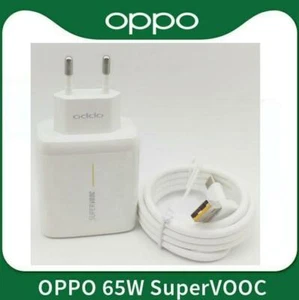 Adaptador cargador OPPO MAX 65W Supervooc tipo C para Oppo Vinden X2 Pro Reno 3 R17 - Imagen 1 de 16