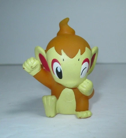 2006 Pokemon Finger Puppet Chimchar Figure Catch Them All Nintendo Bandai Cover