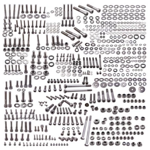 659pcs Stainless Steel ATV Bolt Screw Kit Set for Yamaha YFZ350 YFZ 350 Banshee - Foto 1 di 8