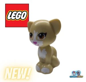 Lego® 1x Katze* Friends * Eleves* Katze sitzend* Tan* Katzen Set* - Bild 1 von 1