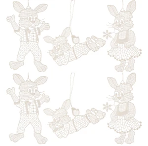 Behang Strauchbehang 6er Set aus Spitze - Bild 1 von 8