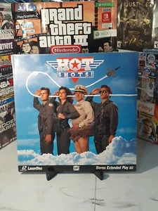 Hot Shots! Charlie Sheen Jim Abrahams - Laser Disc - Picture 1 of 2