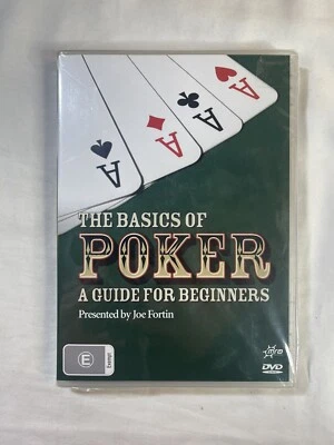 NEW The Basics Of Poker A Guide For Beginners DVD Joe Fortin Educate ALL PAL - Image 1 of 4