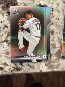 Tarjeta Bowman Platinum 2019 Minnesota Twins José Berrios #93 - Imagen 1 de 1