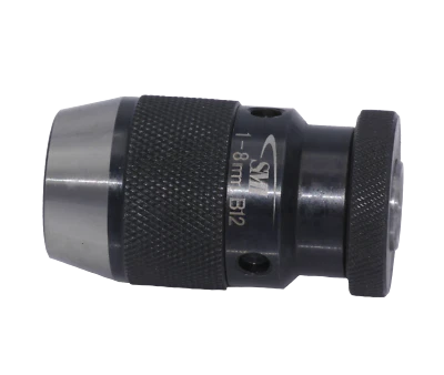 Schnellspann-Bohrfutter Spannbereich 1-8 mm Aufnahme B12 Bohrfutter Drehmaschine - Bild 1 von 3