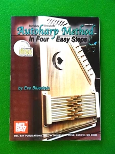 Evo Bluestein - Autoharp Method in Four Easy Steps (Mel Bay Sheet Music/CD) VGC - Picture 1 of 5