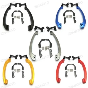 Motorcycle Passenger Seat Hand Bar Rail Handle Grab Bars Fit Yamaha MT-07 FZ-07 - Picture 1 of 8