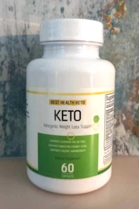BEST HEALTH KETO KETOGENIC WEIGHT LOSS SUPPORT 60 CAPSULES 01.24 - Picture 1 of 2