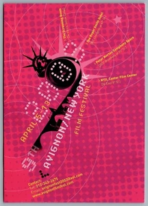Postcard Theatre 2003 Avignon New York Film Festival Advertisement - Picture 1 of 2