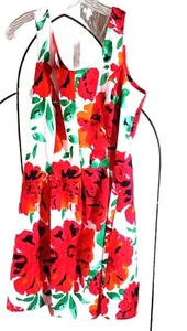 Sale! Ronnie Nicole Size 12 Pretty Floral Dress Polyester Blend Machine Wash - Picture 1 of 5