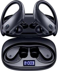 GNMN Wireless Earbuds Bluetooth 5.3 Headphones Built-in mic 8H play IPX7 G17 B03 - Zdjęcie 1 z 6