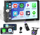 Hikity 7 Pollici Autoradio 1 Din Apple Carplay Android Auto Radio Vivavoce Bluet