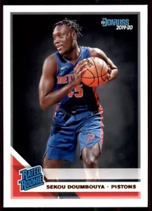 2019-20 Donruss Rated Rookie Sekou Doumbouya Rookie Detroit Pistons #214 - Bild 1 von 2