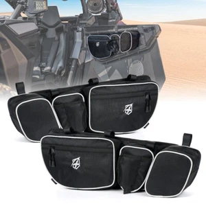 Par de bolsas de almacenamiento para puerta frontal con almohadilla para la rodilla para Can Am Maverick X3 2017-2023 - Imagen 1 de 7