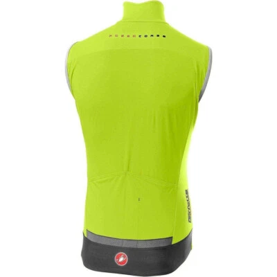 Castelli Perfetto RoS Vest - Men's s,m,l HIGH VISIBILITY WINDSTOPPER GORETEX - Image 1 of 2