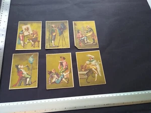 6 Stock French Occupational Trade Cards - Picture 1 of 2