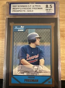 2007 1st Bowman D.P. & Prospect Gold Card (rookie) Freddie Freeman - Bild 1 von 5