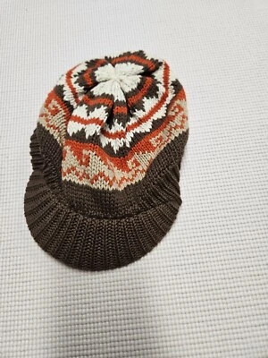 Gap Boys Brown Knitted with Fleece Beanie/Cap Hat Size L/XL - Image 1 of 3