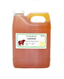 LANOLIN OIL USP SKIN MOISTURIZING BY DR.ADORABLE ORGANIC PURE 2oz - UP TO 7LB - Picture 1 of 15