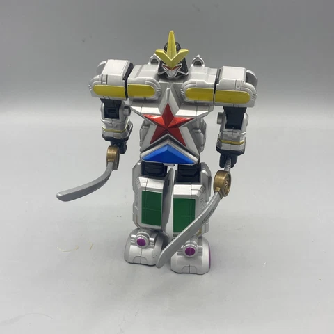VTG 1996 Bandai Power Rangers Deluxe Super Zeo Megazord Zord ACTION FIGURE 5.5” Cover