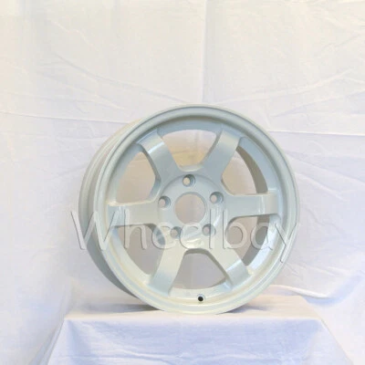 2 PCS ROTA WHEEL GRID CONCAVE 15x8  5X114.3 20 WHT   14.9 LBS  — 第 1/3 张图片
