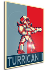 Propaganda Poster-Pixel Art-Turrican ii amiga