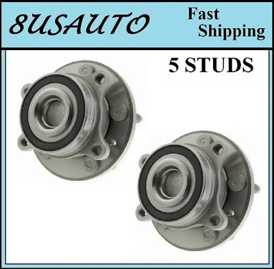 Rear Wheel Hub Bearing Assembly Fit FORD POLICE INTERCEPTOR SEDAN 2013-2019 PAIR - Image 1 of 3