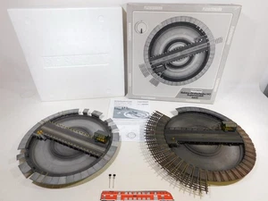 2x Fleischmann H0 DC 6652 ? Bastler Drehscheibe DEFEKT 1x OVP #EF179-8 - Bild 1 von 7