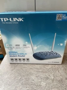 TP-LINK 300Mbps Wireless N ADSL2+ Modem Router model TD-W8960N - Bild 1 von 2