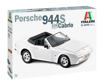 1:24 Italeri Porsche 944 S Cabrio Kit IT3646 Modellino - Immagine 1 di 2