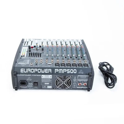 Behringer Europower PMP500 500W 12-Channel Powered Mixer - SKU#1883464 - Image 1 of 3