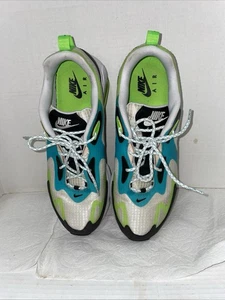 Nike Air Max Size Is 11 1/2 Blue Green, White Black Tennis Shoe Oracle Aqua Mens - Picture 1 of 12