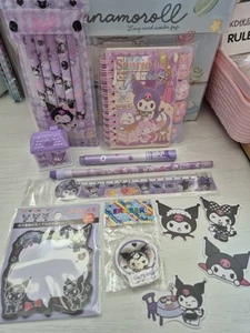 Brand New Cute SANRIO - KAWAII Mixed Bundle Gift Set Purple - KUROMI (K2) - Picture 1 of 8