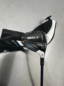 TaylorMade Golf SIM2 MAX 18* 5 Wood Stiff Flex Fujikura VENTUS Blue 5-S Shaft - Picture 1 of 7