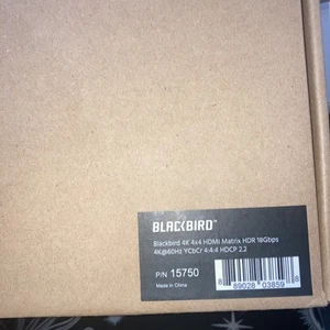 Monoprice Blackbird 4k 4x4 HDMI Matrix 15750 - Picture 1 of 3