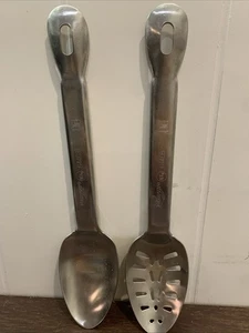 Vollrath 64403 y 64405 13 pulgadas cuchara para servir sacrificada de acero inoxidable juego de 2 piezas - Imagen 1 de 4