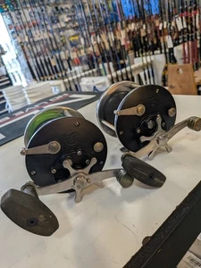 2 ea. Penn #309 Level Wind Angelrollen Lot H5 - Bild 1 von 5